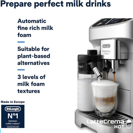 De'Longhi Magnifica Plus ECAM322.70.SB Automatic Coffee Machine