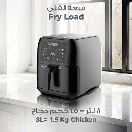 Black+Decker SAF80-B5 Family Size Air Fryer