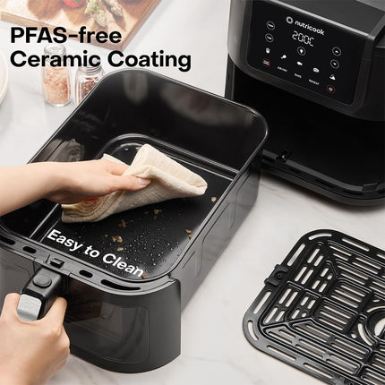 Nutricook AFS200 Extra Large Space-Saving Air Fryer