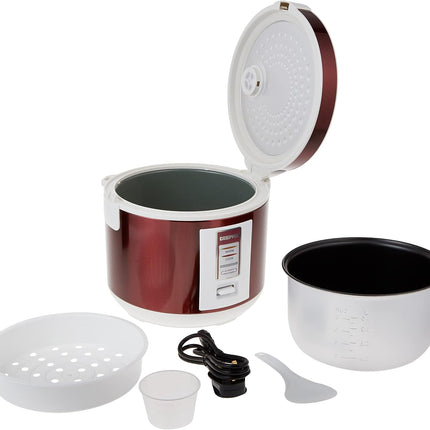 Geepas Electric Rice Cooker with Steamer GRC4328N