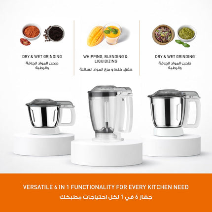Panasonic MX-AC300 mixer grinder in kitchen use