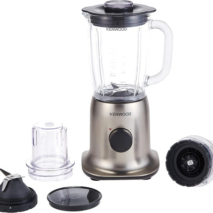 Kenwood BL248 Glass Blender with 2 Multi-Mills, 350W, Ice Crush Function