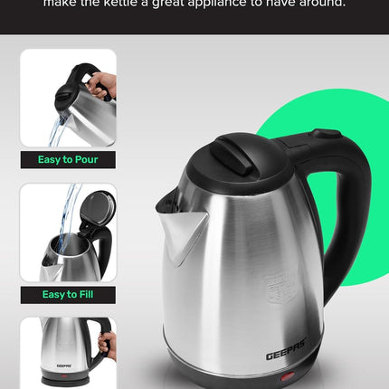 Geepas Stainless Steel Electric Kettle GK5454