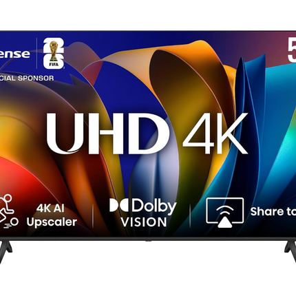 Hisense 50 Inch 4K UHD Smart TV Smooth Motion Game Mode Plus VIDAA 50E6N