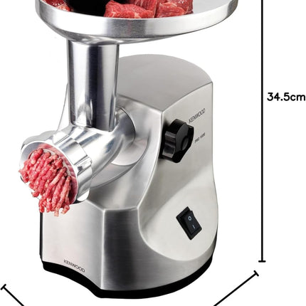 Kenwood MG40 Meat Grinder 2100W - Kibbeh & Sausage Attachments
