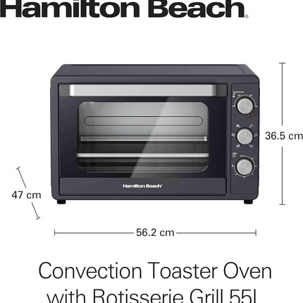 Hamilton Beach CTGL55-ME Convection Toaster Oven