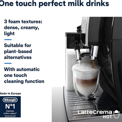 De'Longhi Dinamica Plus ECAM382.70.B Automatic Coffee Machine