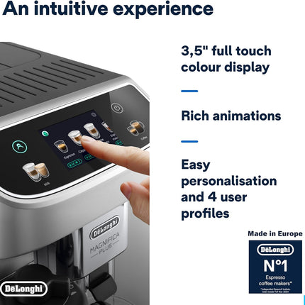 De'Longhi Magnifica Plus ECAM322.70.SB Automatic Coffee Machine