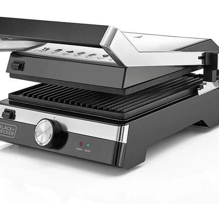 Black+Decker CG2000-B5 2000W Family Health Grill - 180° Contact Grill