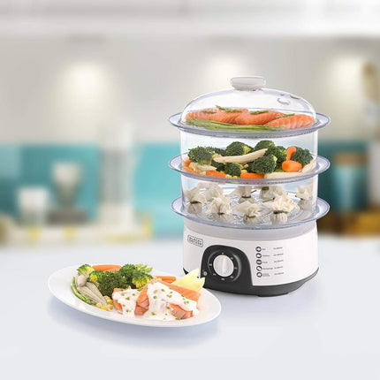 BLACK+DECKER 3-Tier Food Steamer HS6000-B5