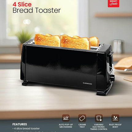 Olsenmark 4 Slice Bread Toaster OMBT7049