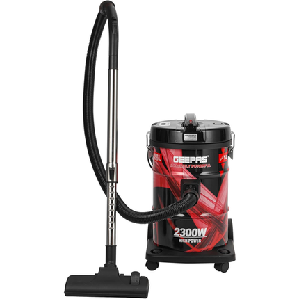 Geepas GVC2598 Drum Vacuum Cleaner - 2300W High Power