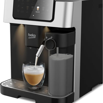 Beko Caffe Experto CEG7304X Bean to Cup Fully Automatic Espresso Machine, Integrated Milk Jug