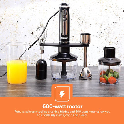 Geepas Hand Blender Multi Purpose Portable2 Speeds GHB6137