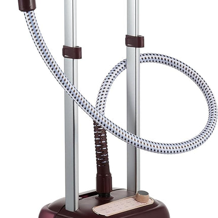 BLACK+DECKER Double Pole Garment Steamer 2400W 2L Tank 10 Steam GSTD2450-B5