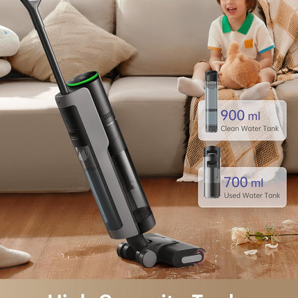 Dreame H12 Pro Wet-Dry Vacuum Cordless Vacuum and Mop for Hard Floors, 16,000 Pa suction
