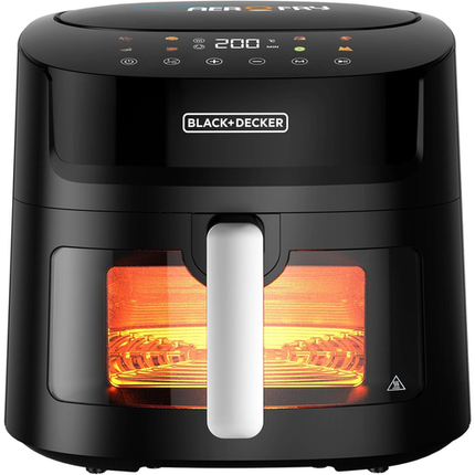 Black+Decker AF7210-B5 8-in-1 Digital Air Fryer - 7.2L with Window