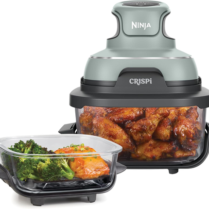 Ninja Crispi 4-in-1 Portable Air Fryer System Sage Green FN101UKSG