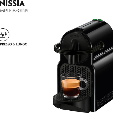 Nespresso Inissia Capsule Coffee Machine - Black