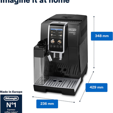 De'Longhi Dinamica Plus ECAM382.70.B Automatic Coffee Machine