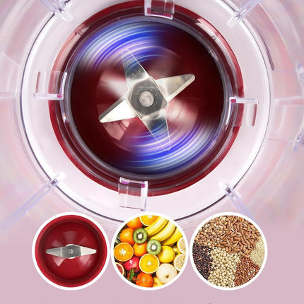 Olsenmark 2-in-1 Juicer Blender Chopper Set OMSB2362N