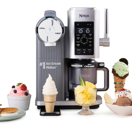Ninja CREAMi Scoop & Swirl NS701UK 13-in-1 Soft Serve & Ice Cream Maker
