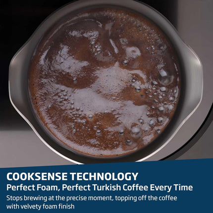 Beko BKK2300 Automatic Turkish Coffee Machine One Touch Control AntiSpill