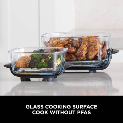 Ninja Crispi 4-in-1 Portable Glass Air Fryer Cooking System 1700W FN101UKST