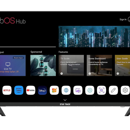 Star Track 65 Inch 4K UHD HDR Smart LED Google TV Dolby Atmos ST.65KAZ2200