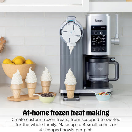 Ninja CREAMi Scoop & Swirl NS701UK 13-in-1 Soft Serve & Ice Cream Maker