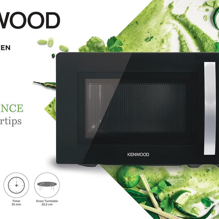 KENWOOD 20L Microwave Oven 5 Power Levels Defrost MWM20.000BK