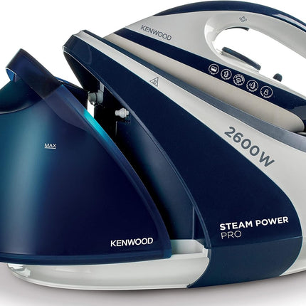 Kenwood Steam Iron Steam Station 2600W 1.8L Water Tank SSP70.000WB