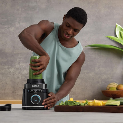 Ninja Detect Duo Power Blender Pro + Single Serve 1200W - BlendSense Technology