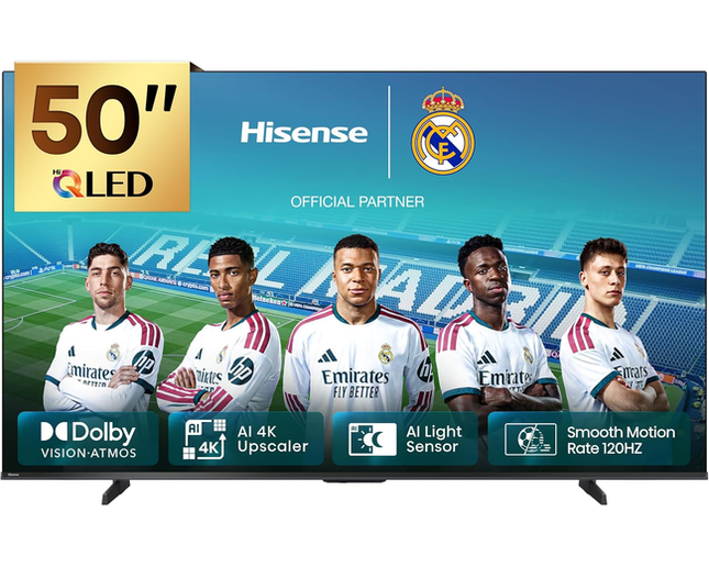 Hisense 50 Inch E7Q QLED 4K HDR Smart TV 50E7Q