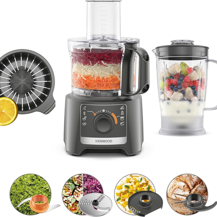 Kenwood MultiPro Compact Food Processor & Blender FDP31.270GY