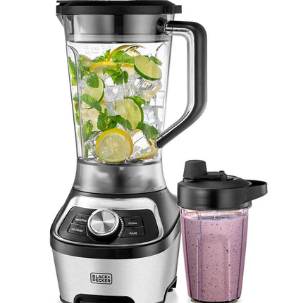 Black+Decker High-Speed Blender control panel and speed settings
