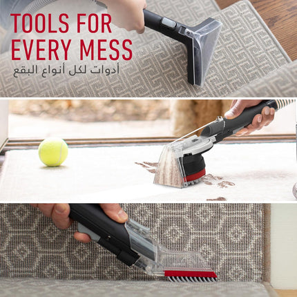 Hoover CleanSlate Complete included tools and attachments