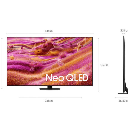 Samsung 98 Inch Neo QLED 4K 165Hz Vision AI Smart TV with Quantum Matrix Mini LED, Glare Free Screen and Dolby Atmos 2025 Model 98QN90F