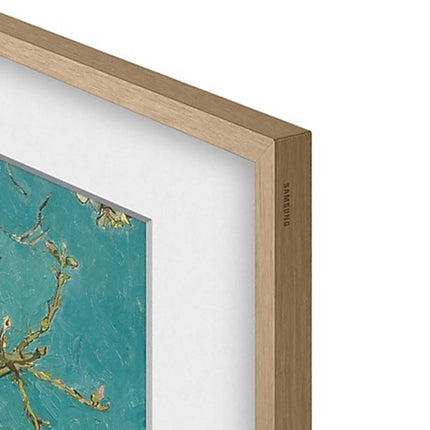 Samsung Teak bezel on The Frame TV