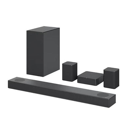 LG 5.1.2ch High Resolution Audio Sound Bar with Dolby Atmos and Surround Speakers DS75QR