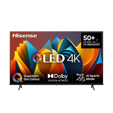 Hisense 55E7NQTUK PRO 55-Inch QLED 4K UHD Smart TV with Dolby Vision HDR, Dolby Atmos and Quantum Dot Technology