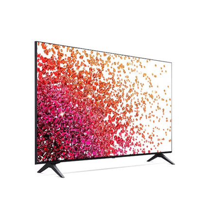 LG 43NANO75 43" NanoCell 4K Smart Television with Active HDR, Quad Core Processor, Google Assistant Support
