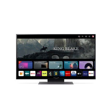 LG 50QNED81 50-Inch QNED Smart Television featuring Mini LED Backlighting, AI ThinQ, Dolby Digital, Game Optimizer, Filmmaker Mode, Wi-Fi and Bluetooth