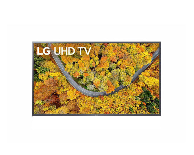 LG 50 Inch 50UP7500 60Hz 4K UHD Smart TV with Quad Core Processor 4K, HDR10 Pro, webOS, AI Sound, Filmmaker Mode, and Game Optimizer.