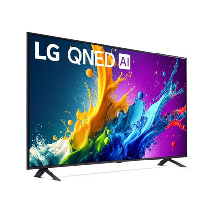 LG 65QNED80 65 Inch 4K UHD QNED Display with webOS Smart Features and AI Processor