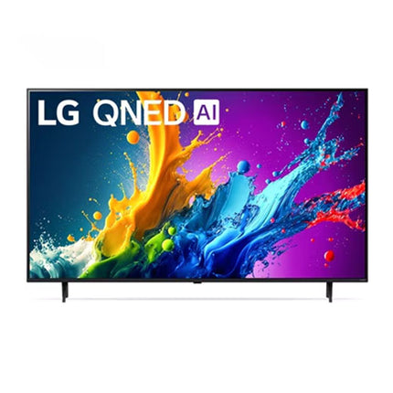 LG 65QNED80 65 inch QNED 4K Smart TV with Quantum Dot & NanoCell technology, AI Processor, HDR support, webOS, and vibrant picture quality.