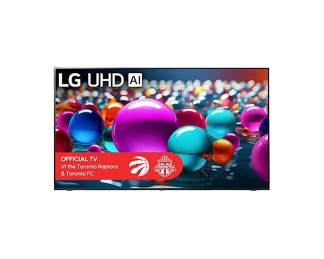 LG 75UA7500 75 inch 4K UHD Smart LED TV with 60Hz refresh rate, α5 AI Processor, HDR10 Pro, webOS, and vibrant color accuracy for everyday entertainment.