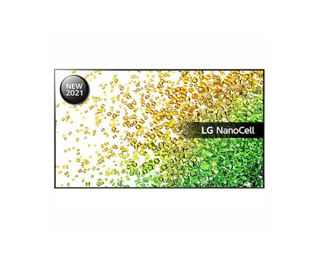 LG 86NANO866 86-inch 4K NanoCell Smart TV with Nano Color technology, AI ThinQ, 120Hz refresh rate, HDR support, smooth streaming and gaming performance.