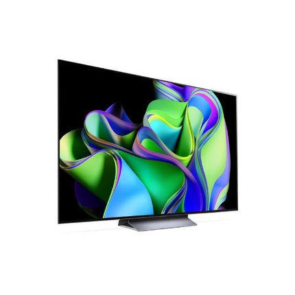 LG OLED48C3 Premium 48-Inch OLED evo 4K Smart TV with α9 AI Processor, Dolby Vision IQ, Dolby Atmos Audio and 120Hz Refresh Rate