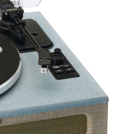 Lenco Bluetooth Turntable, Integrated Speakers 40 Watt RMS, RCA Out and AUX-in LS-440BUBG